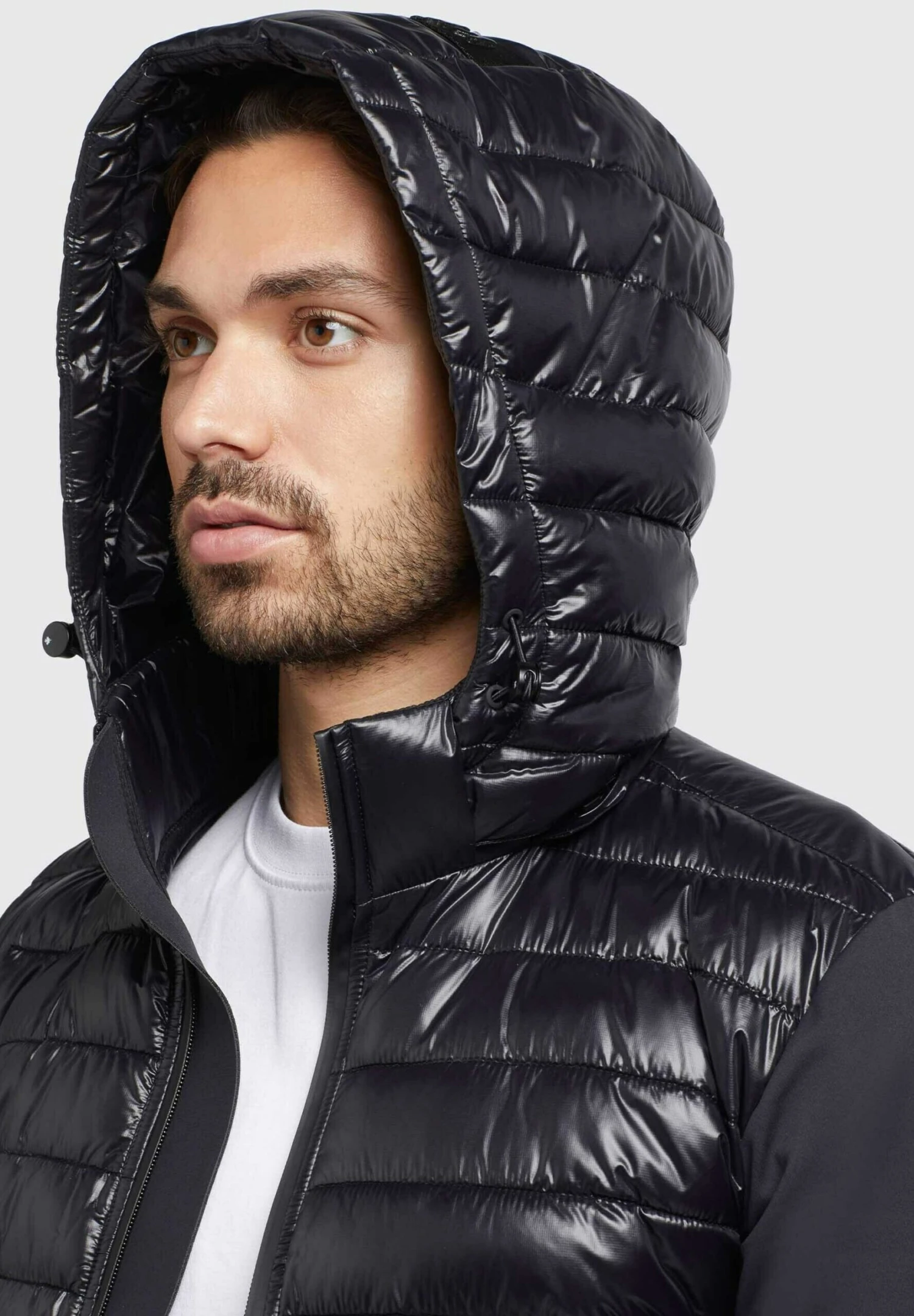 Khujo Bolt Shiny - Jas - Schwarz 6 Khujo Bolt Shiny - Jas - Schwarz - Afbeelding 6