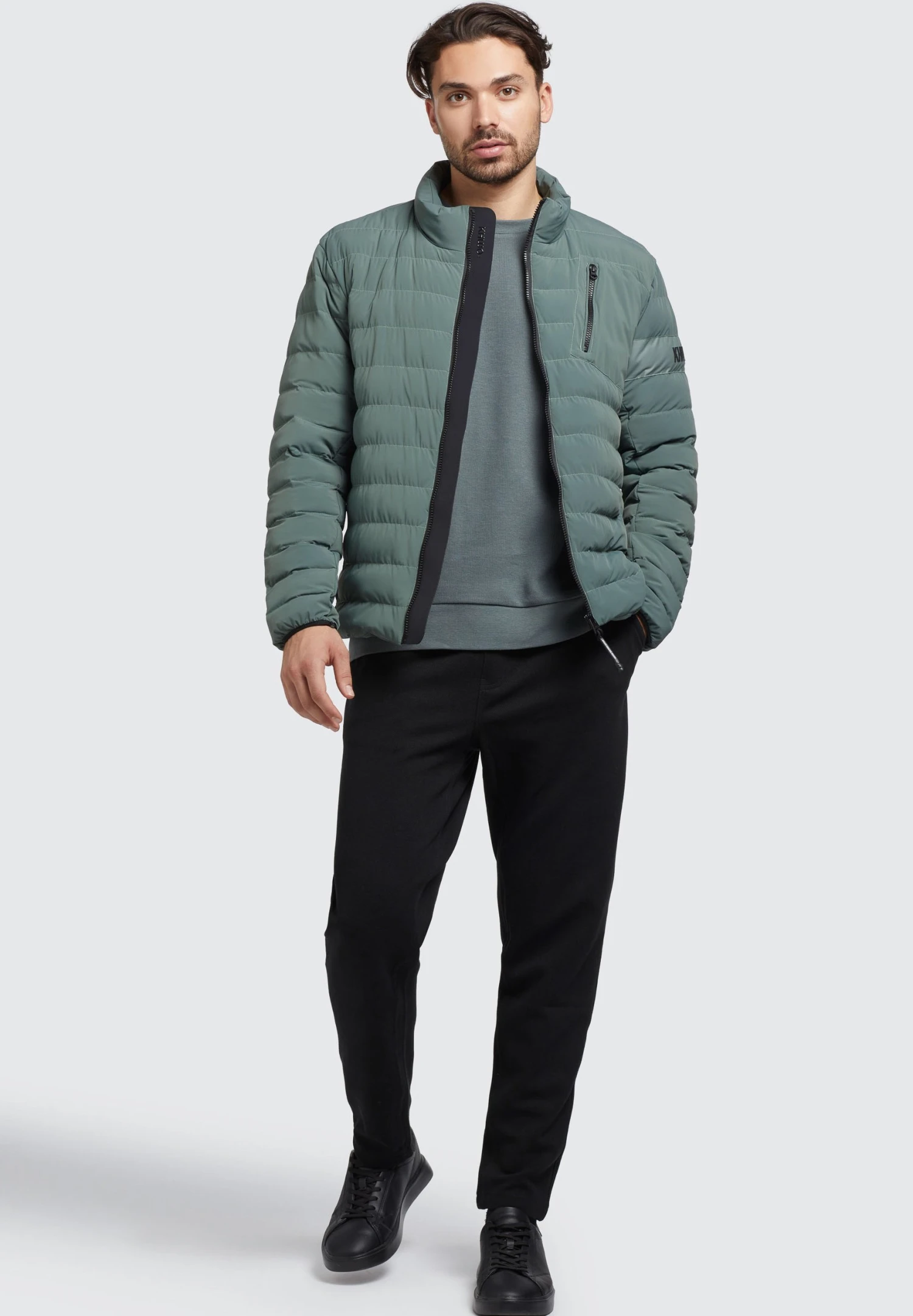 Khujo Percy Matt - Winterjas - Türkis 4 Khujo Percy Matt - Winterjas - Türkis - Afbeelding 4