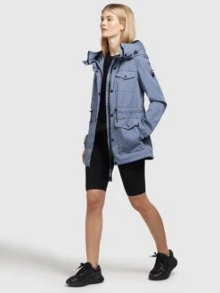 Khujo Parkas Tussenparka ELST Dames Blauw -Khujo Winkel 01e3380b3f7cad9e1c3b7ff3c322a507