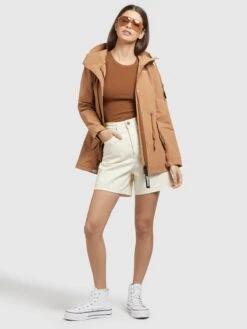 Khujo Tussenjassen Tussenjas CAIMA Dames Beige -Khujo Winkel 01f5efb51634543f0f8570c760c3ec08