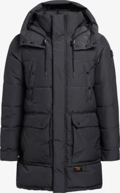 Khujo Winterjassen Winterjas Vivas Heren Donkergrijs