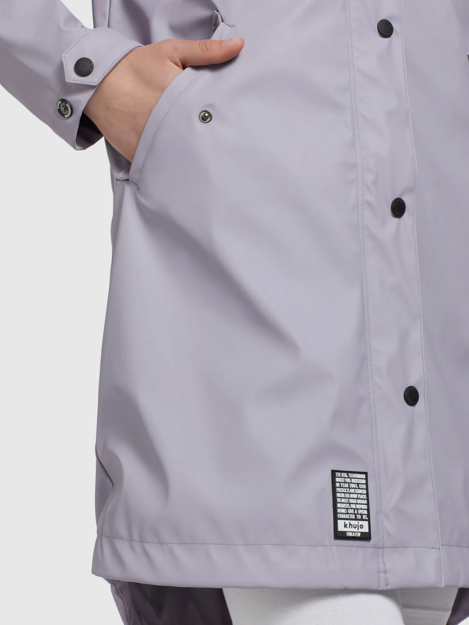 Khujo Odelie - Regenjas - Flieder 7 Khujo Odelie - Regenjas - Flieder - Afbeelding 7