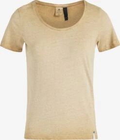 Khujo T-shirts Shirt PERGOLA Dames Lichtgeel