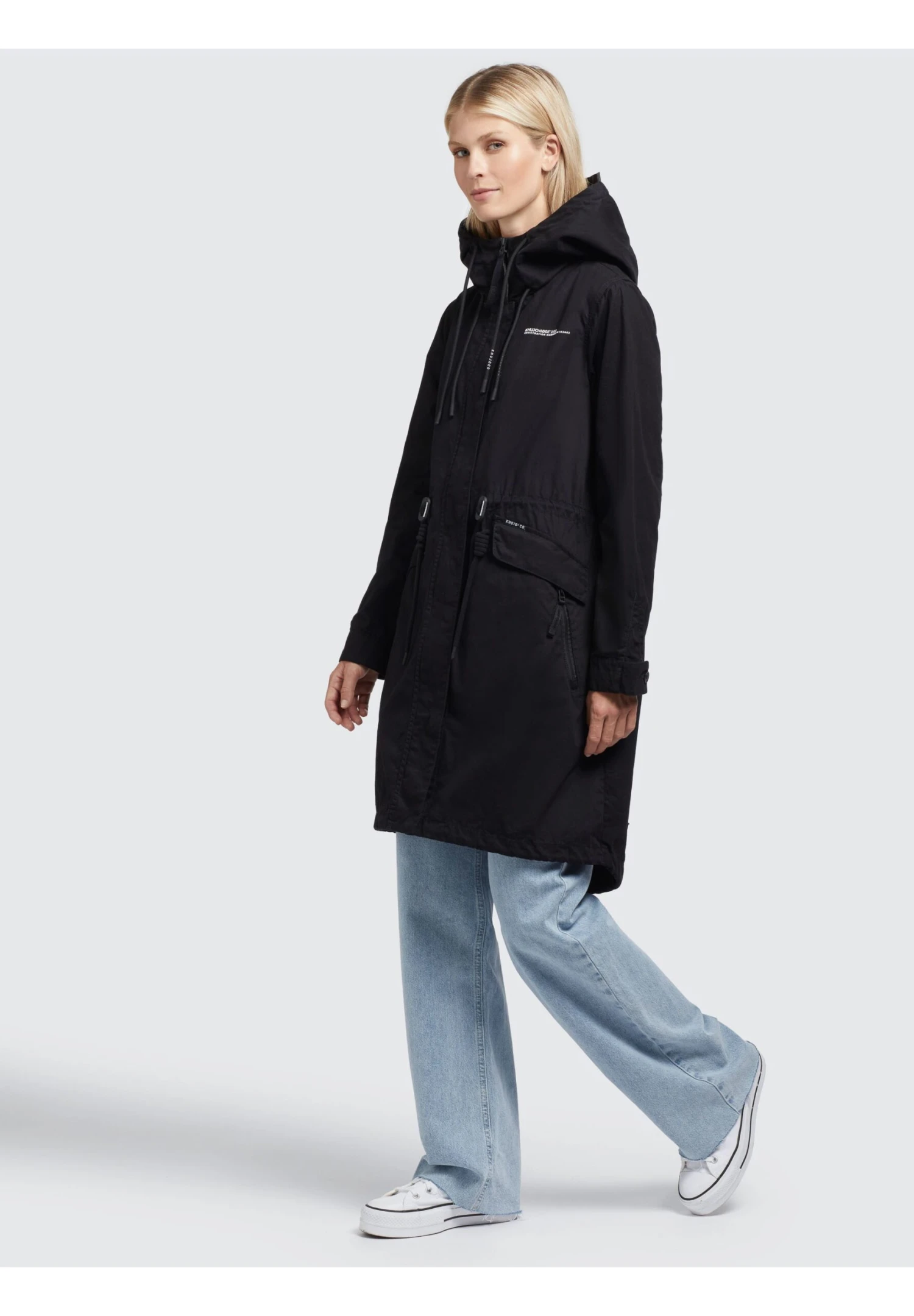 Khujo Nanda4 - Parka - Schwarz 2 Khujo Nanda4 - Parka - Schwarz - Afbeelding 2