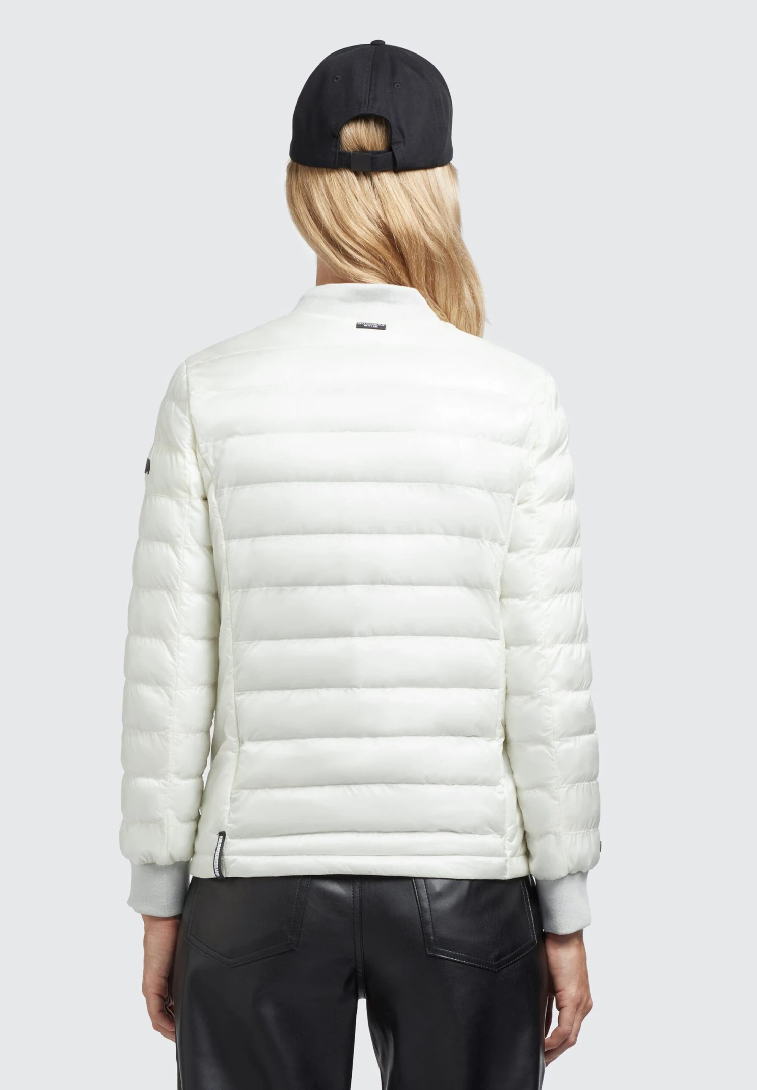 Khujo Maude Shiny - Bomberjacks - Cremeweiß 3 Khujo Maude Shiny - Bomberjacks - Cremeweiß - Afbeelding 3