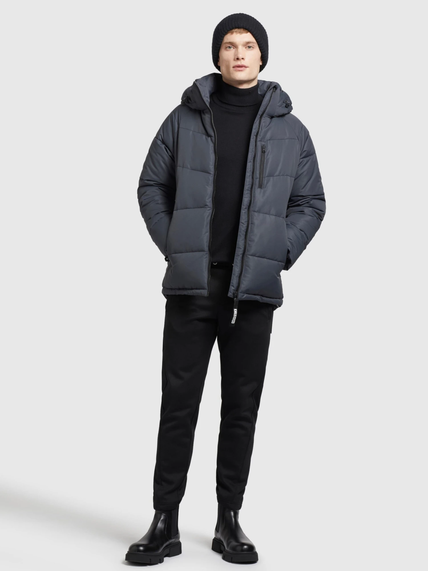 Khujo Winterjassen Winterjas Croon Heren Duifblauw 3 Khujo Winterjassen Winterjas Croon Heren Duifblauw - Afbeelding 3