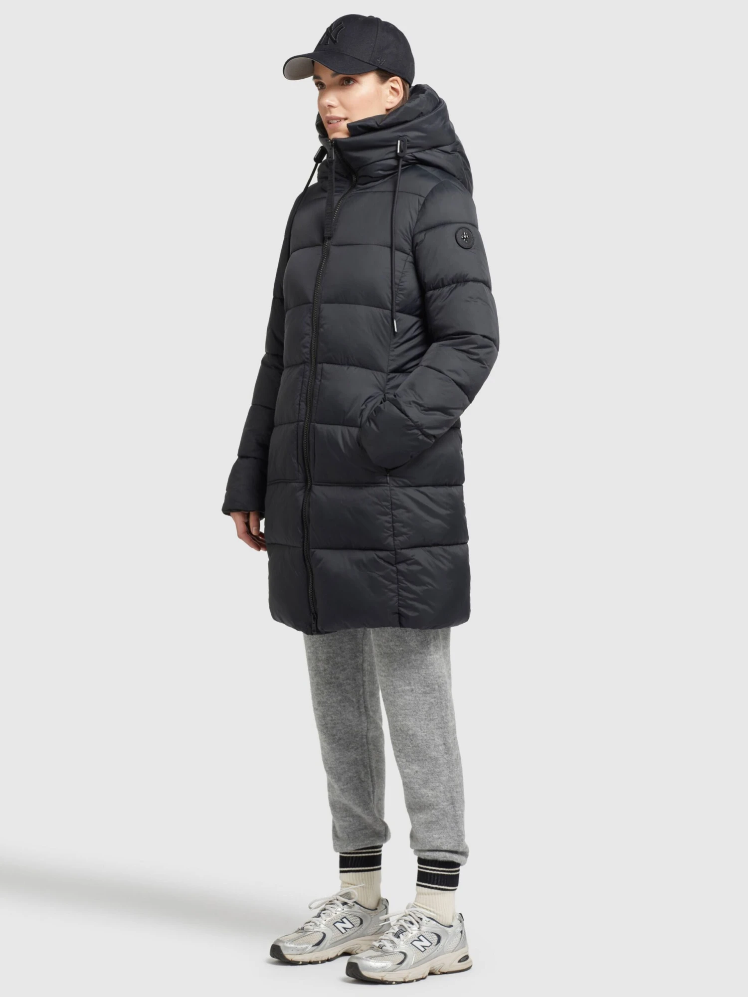 Khujo Wintermantels Wintermantel TUULA Dames Zwart 5 Khujo Wintermantels Wintermantel TUULA Dames Zwart - Afbeelding 5