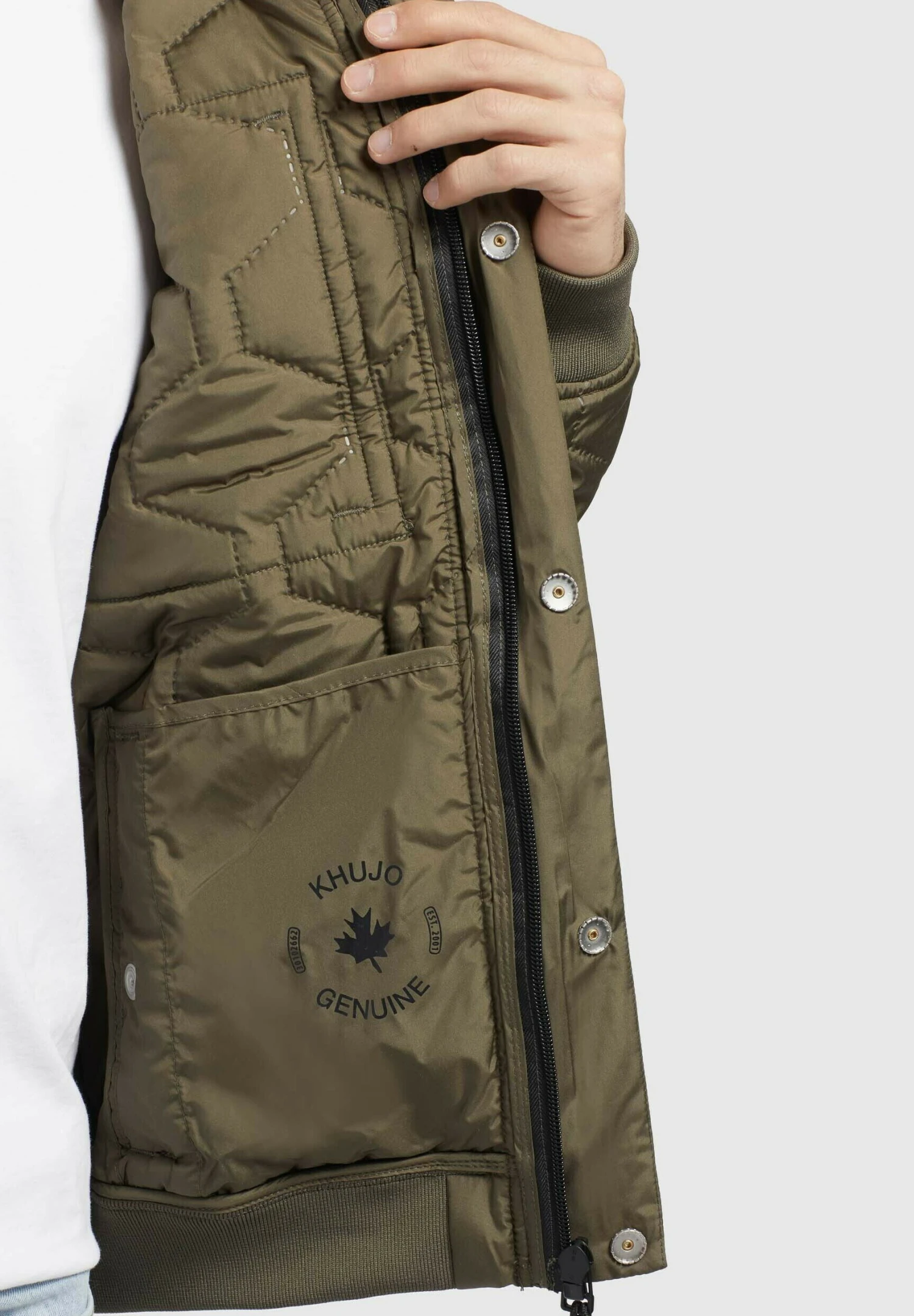 Khujo Carlson - Jas - Olivgrün 5 Khujo Carlson - Jas - Olivgrün - Afbeelding 5