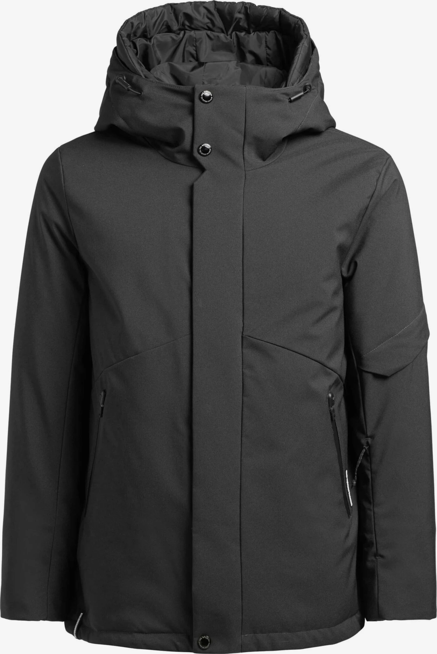 Khujo Winterjassen Winterjas Borrow Heren Donkergrijs 1 Khujo Winterjassen Winterjas Borrow Heren Donkergrijs