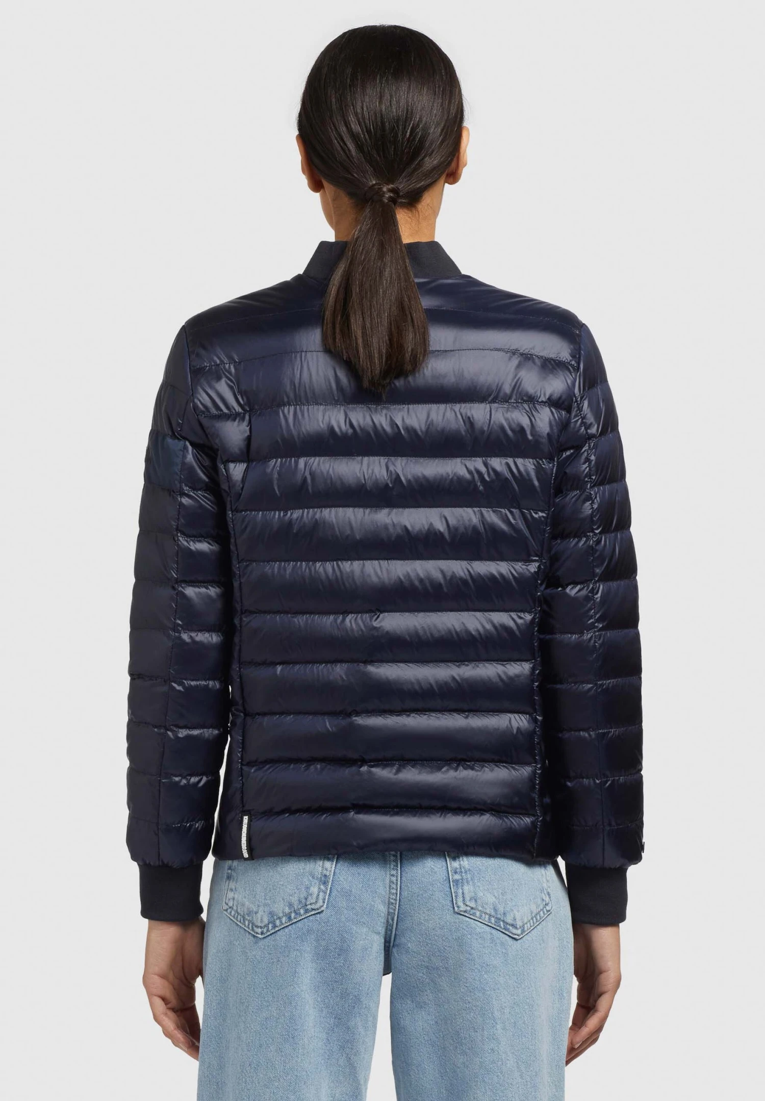 Khujo Maude Shiny - Bomberjacks - Dunkelblau 3 Khujo Maude Shiny - Bomberjacks - Dunkelblau - Afbeelding 3