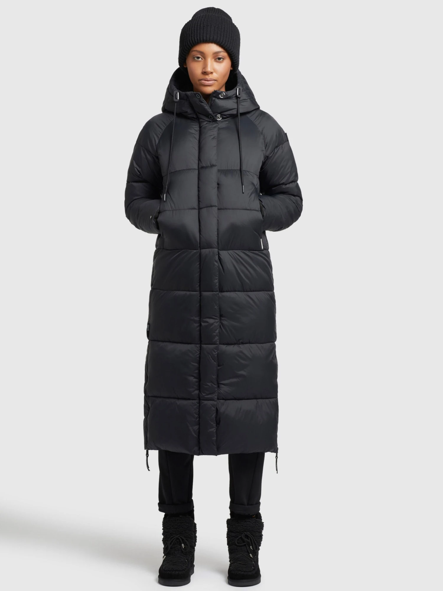 Khujo Wintermantels Wintermantel LAMERA Dames Zwart 2 Khujo Wintermantels Wintermantel LAMERA Dames Zwart - Afbeelding 2