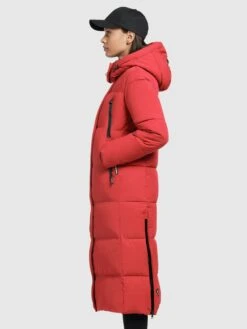 Khujo Tussenmantels Tussenmantel Melona Dames Rood -Khujo Winkel 09dea1697e0191a8d7e48396dfeaea3c