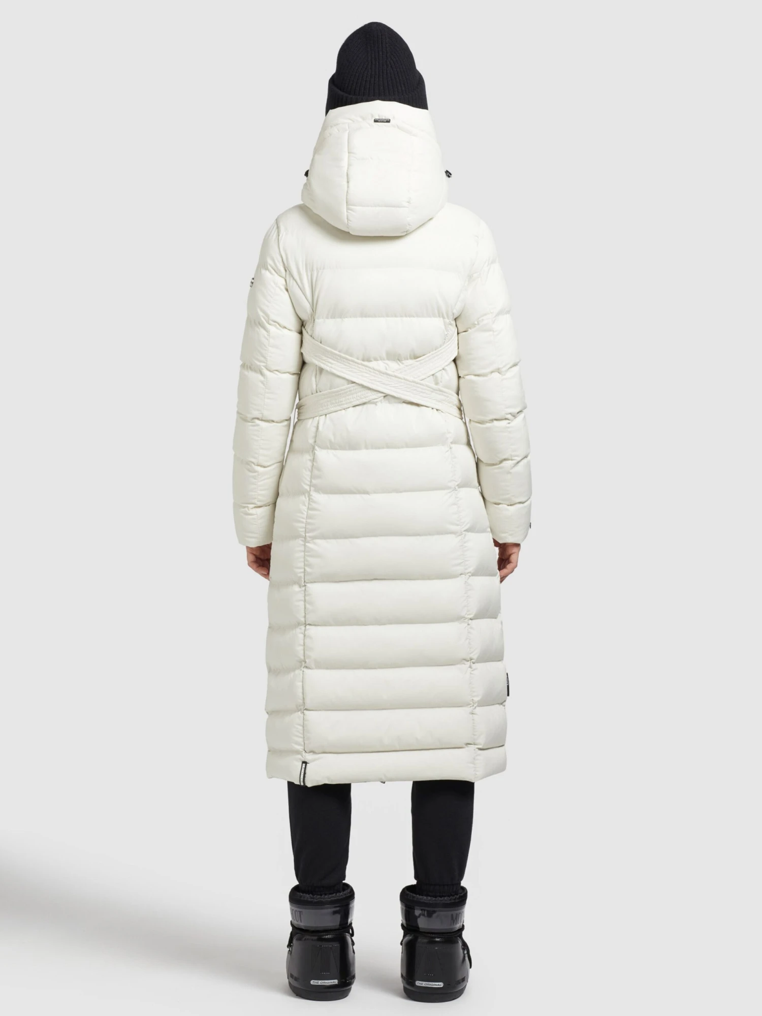 Khujo Wintermantels Wintermantel OLALLA MATT Dames Wolwit 4 Khujo Wintermantels Wintermantel OLALLA MATT Dames Wolwit - Afbeelding 4