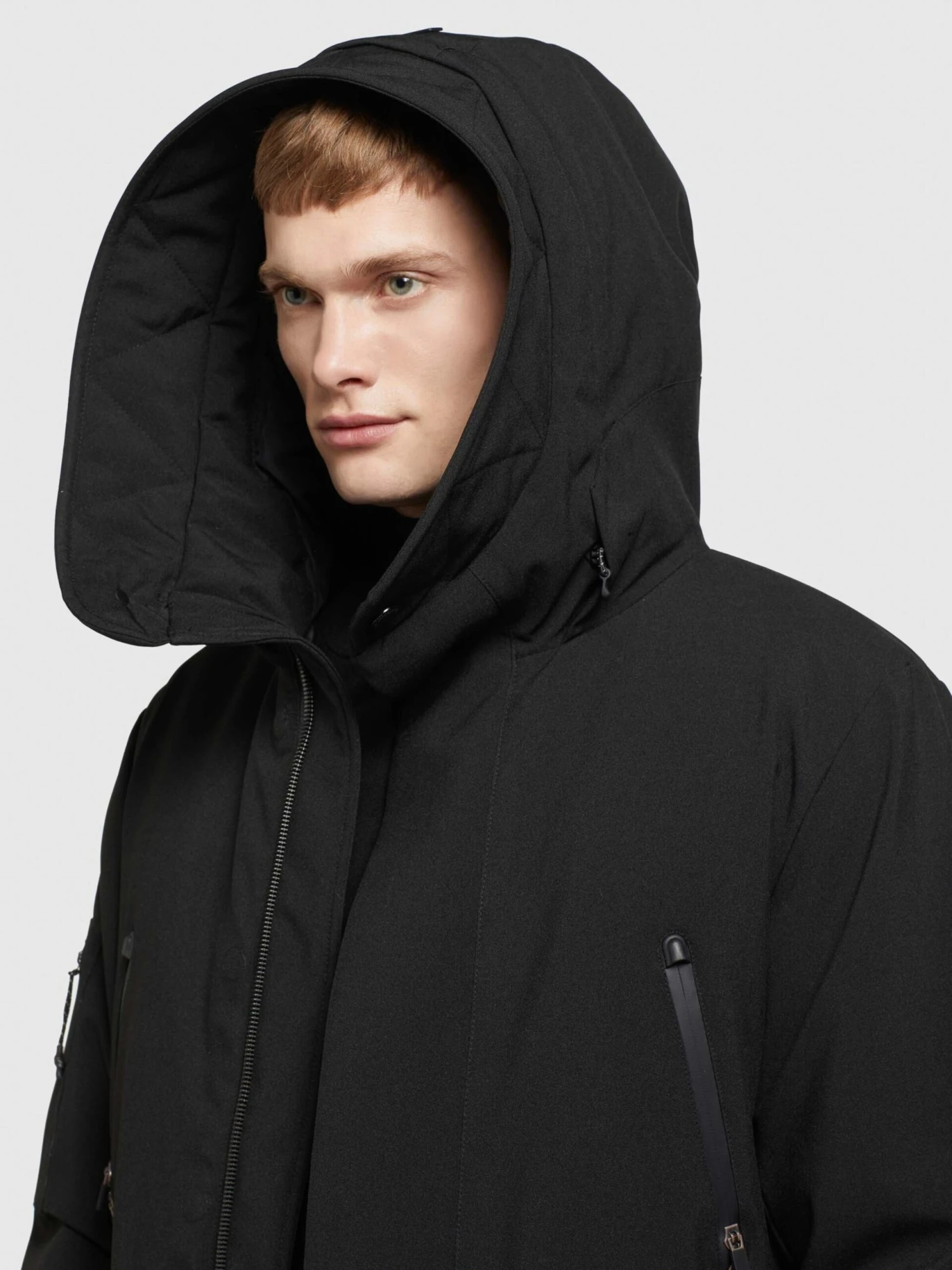 Khujo Wintermantels Winterjas Carl Heren Zwart 6 Khujo Wintermantels Winterjas Carl Heren Zwart - Afbeelding 6