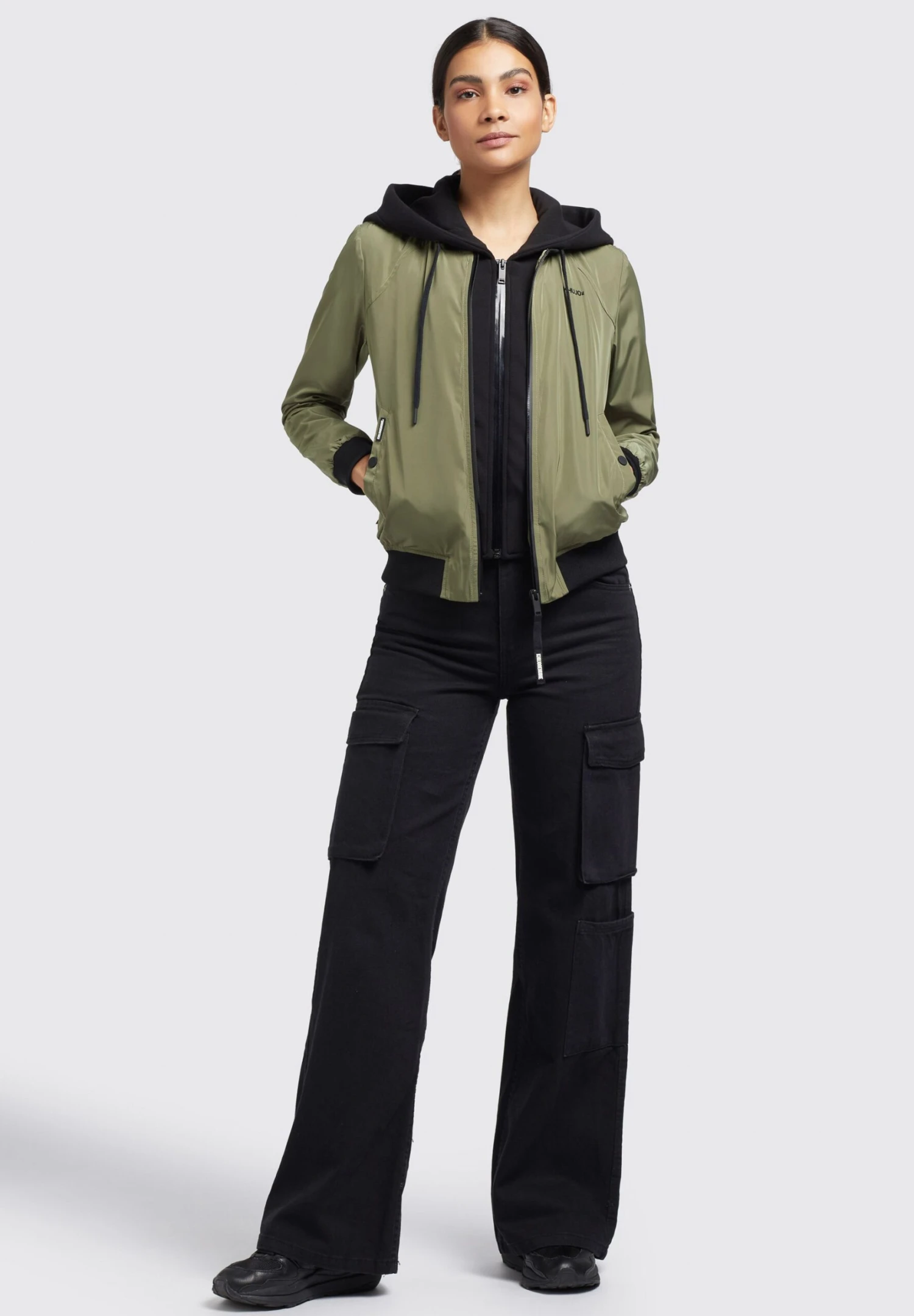 Khujo Persee - Jas - Olivgrün 2 Khujo Persee - Jas - Olivgrün - Afbeelding 2