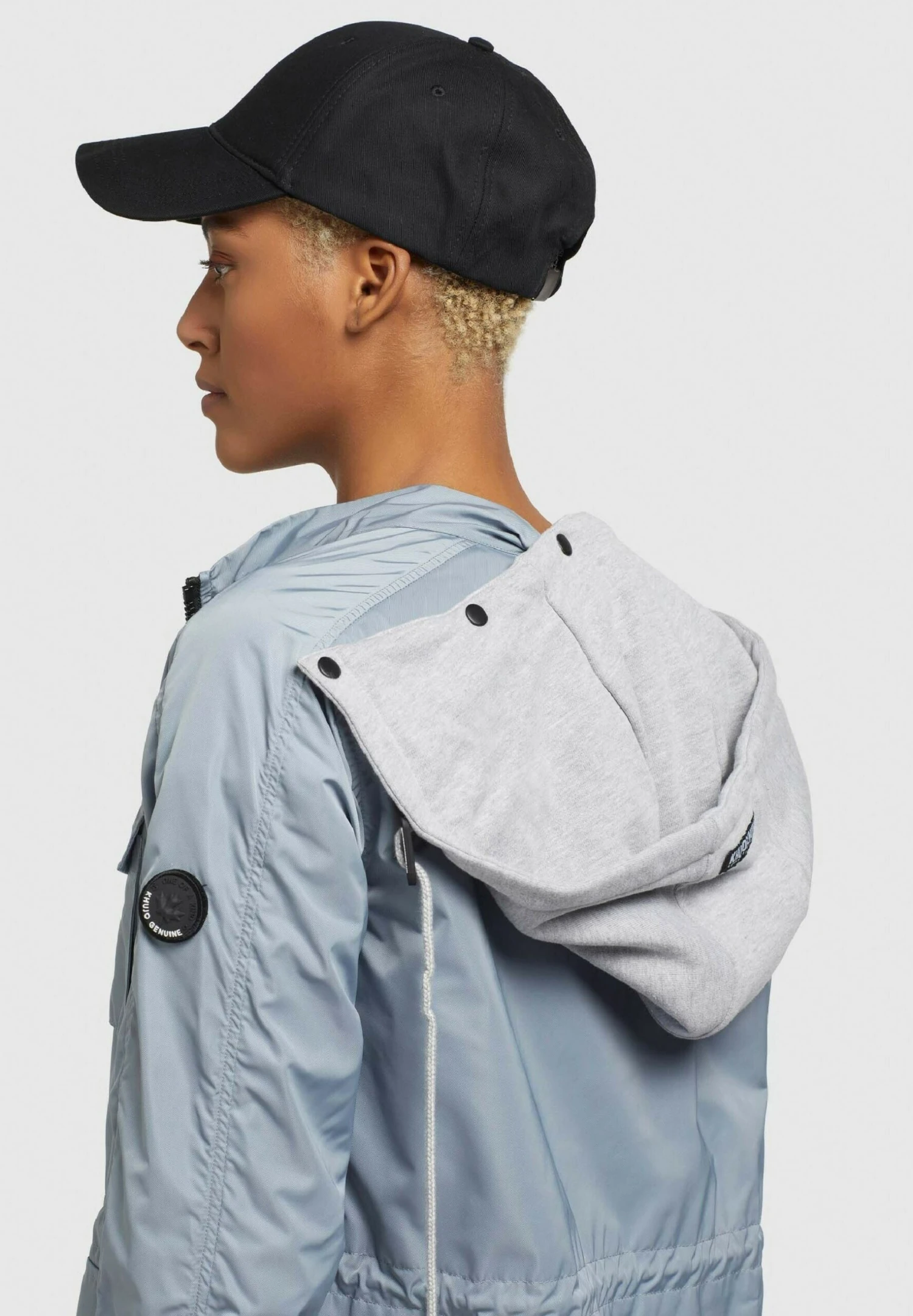 Khujo Flames - Lichte Jas - Blaugrau Hell 5 Khujo Flames - Lichte Jas - Blaugrau Hell - Afbeelding 5