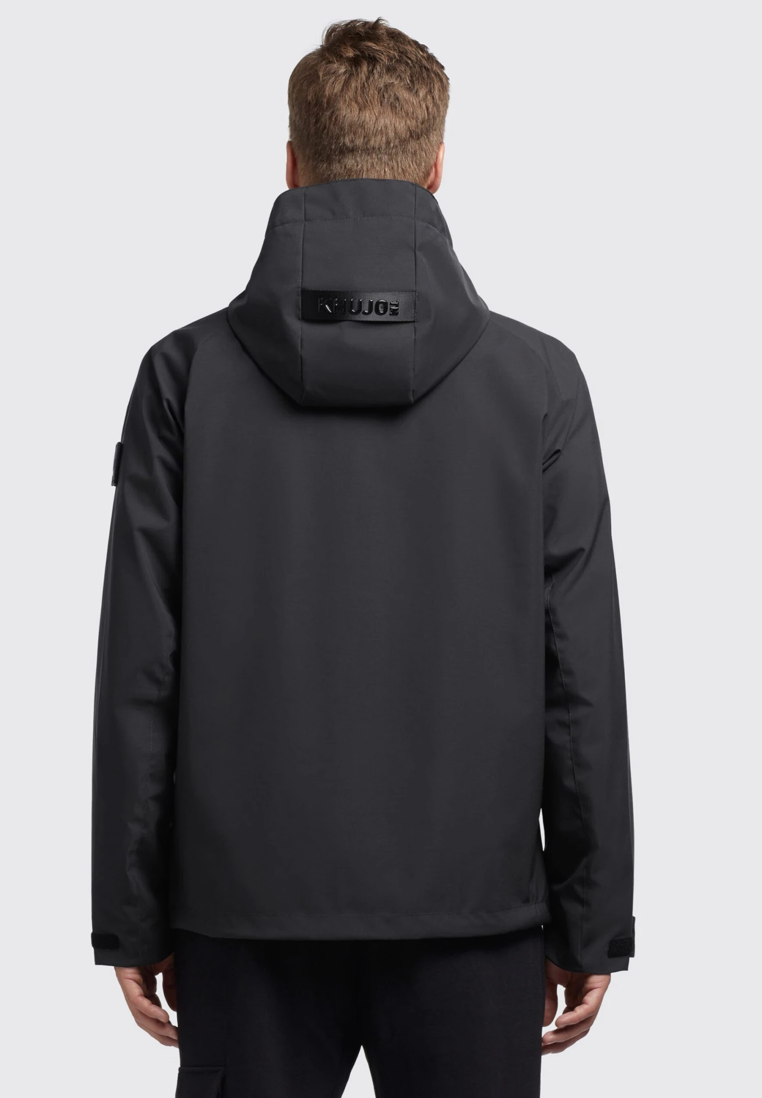Khujo Adam - Regenjas - Schwarz 3 Khujo Adam - Regenjas - Schwarz - Afbeelding 3