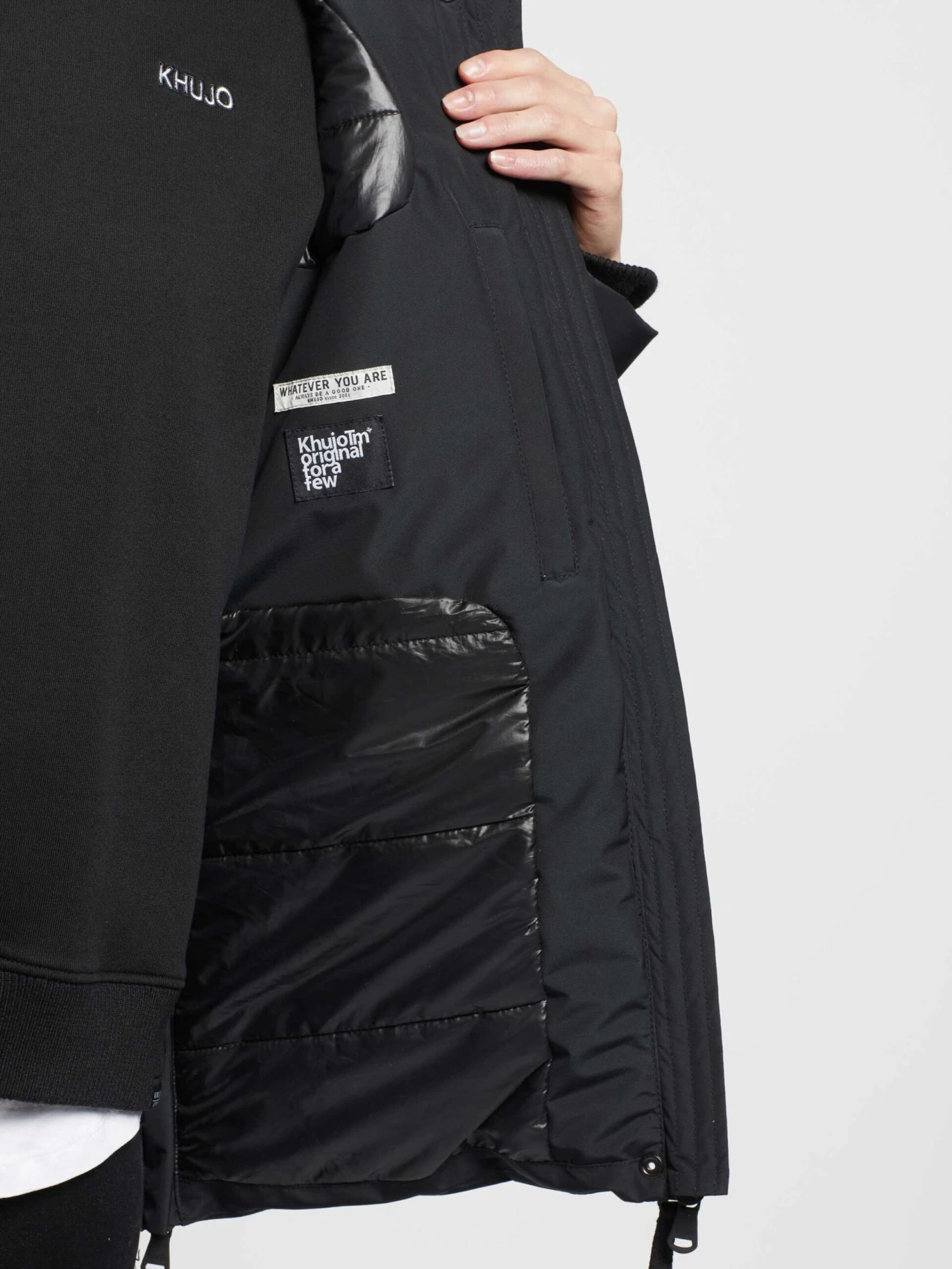 Khujo Winterjassen Winterjas Eunice Dames Zwart 8 Khujo Winterjassen Winterjas Eunice Dames Zwart - Afbeelding 8