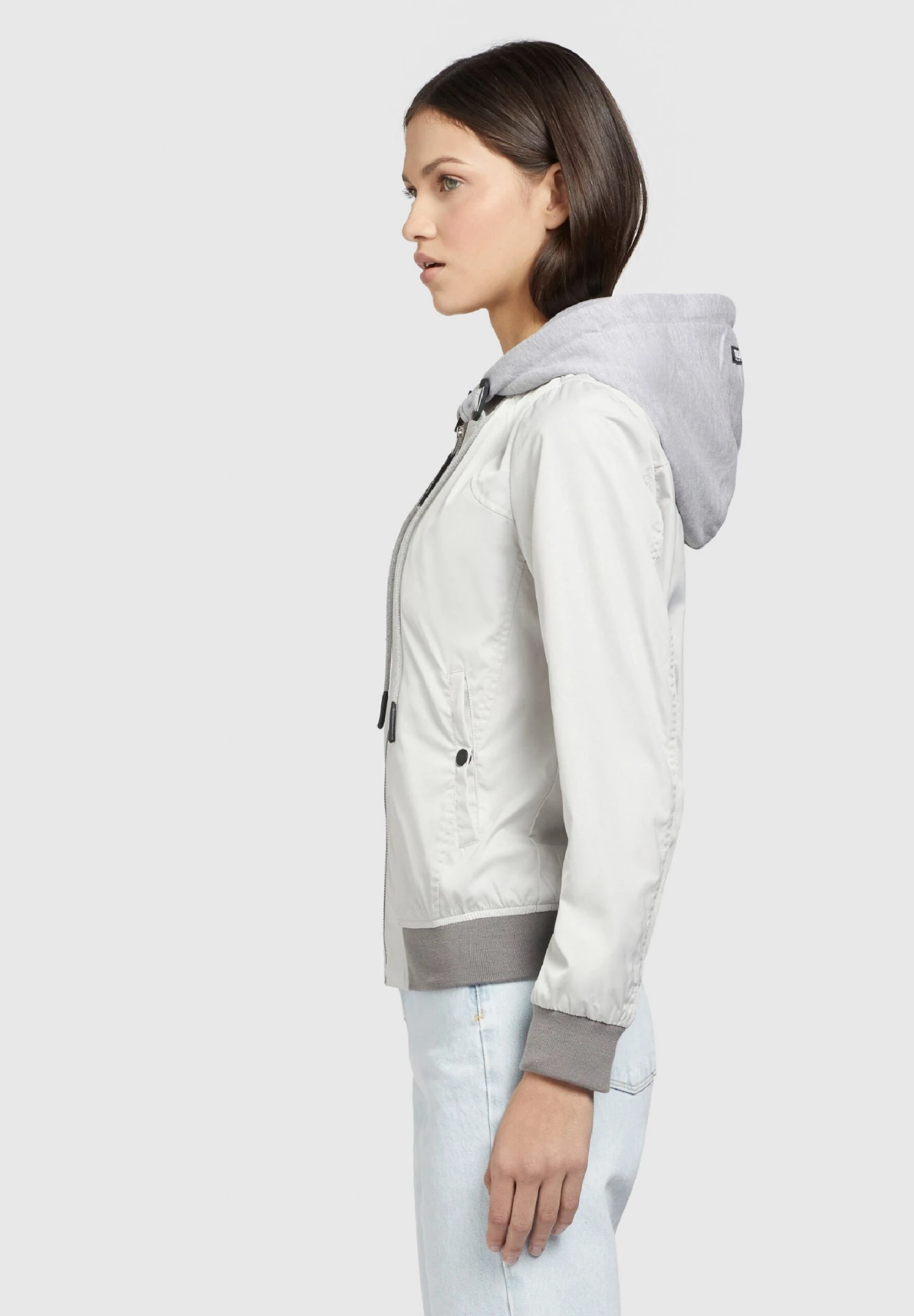 Khujo Persee - Lichte Jas - Hellgrau 4 Khujo Persee - Lichte Jas - Hellgrau - Afbeelding 4