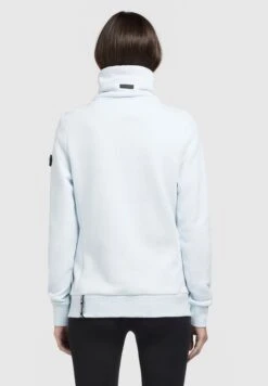 Khujo Tosta - Sweater Met Rits - Hellblau 9 Khujo Tosta - Sweater Met Rits - Hellblau -Khujo Winkel 103f5e9189f94ef09a878cd4d11f1d9e