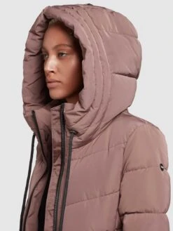 Khujo Wintermantels Wintermantel Ayleena Dames Chamois -Khujo Winkel 106c8ce278b1fb5ec3c727b366b01e5f