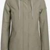 Khujo Tussenmantels Tussenmantel Artisa Dames Grijs / Groen