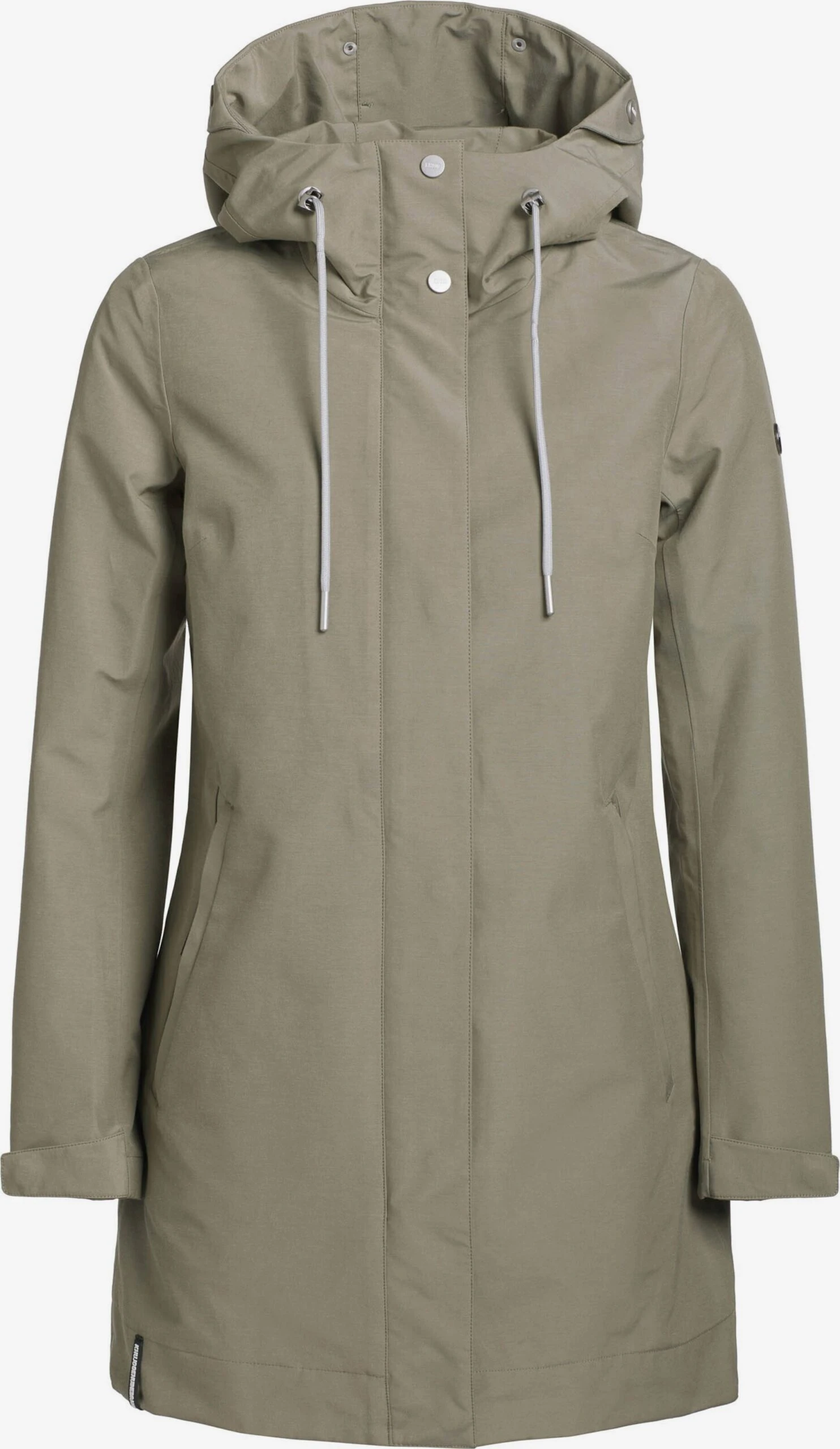 Khujo Tussenmantels Tussenmantel Artisa Dames Grijs / Groen 1 Khujo Tussenmantels Tussenmantel Artisa Dames Grijs / Groen