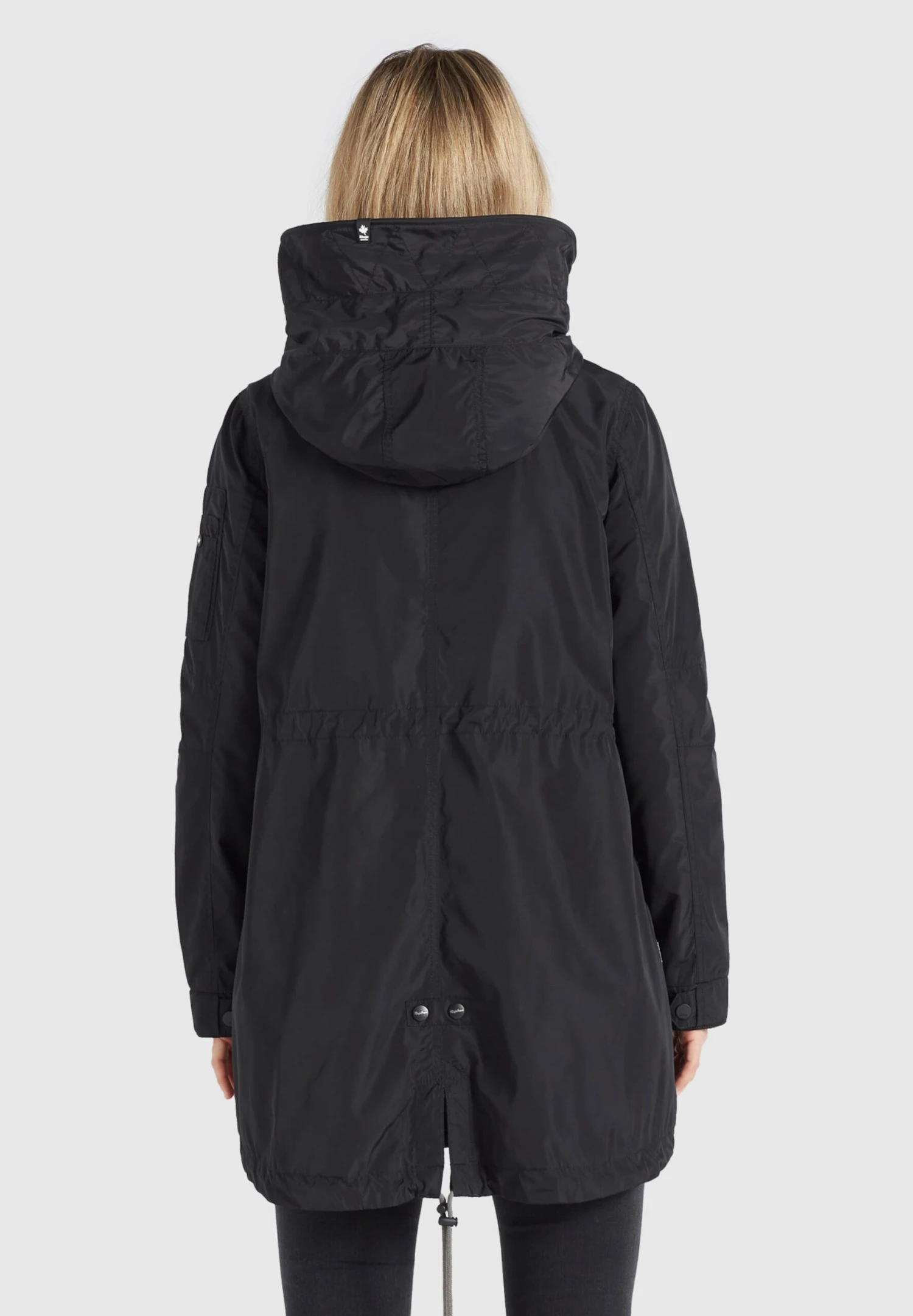 Khujo Parkas Tussenparka Catharina Dames Zwart 4 Khujo Parkas Tussenparka Catharina Dames Zwart - Afbeelding 4