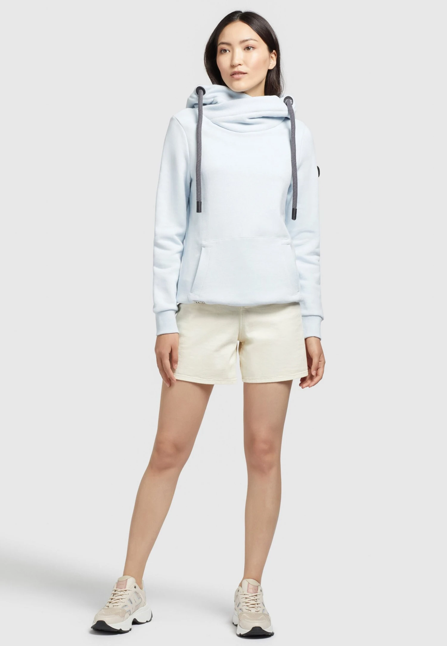 Khujo Rhabea - Hoodie - Hellblau 2 Khujo Rhabea - Hoodie - Hellblau - Afbeelding 2