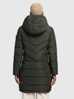 Khujo Korte Mantels Wintermantel Cups Dames Donkergroen -Khujo Winkel 12055a8d72167813f1097f556c6fc111