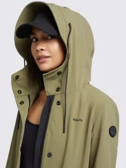Khujo Parkas Tussenparka Jonna Dames Olijfgroen -Khujo Winkel 12432ed10e68d595418939633a40914a