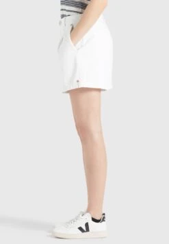 Khujo Jeans Loosefit Bandplooi Jeans Cambel Dames Wit -Khujo Winkel 13585a2abb111a213d717eeadeb26216