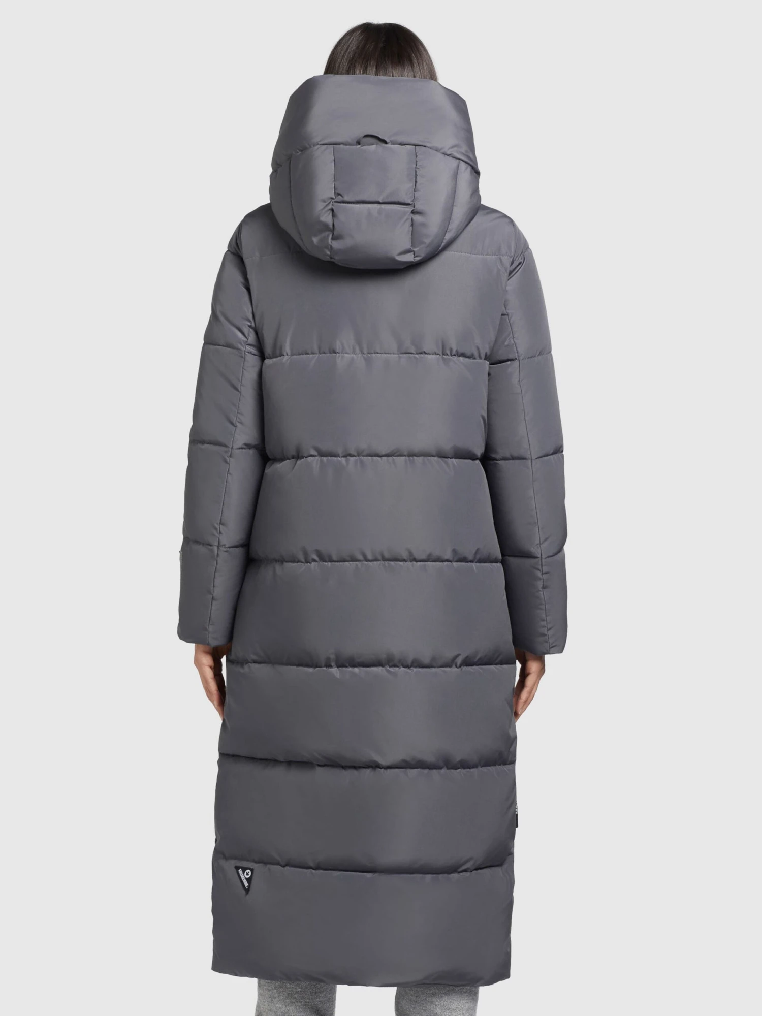 Khujo Wintermantels Wintermantel Soulani Dames Stone Grey 4 Khujo Wintermantels Wintermantel Soulani Dames Stone Grey - Afbeelding 4