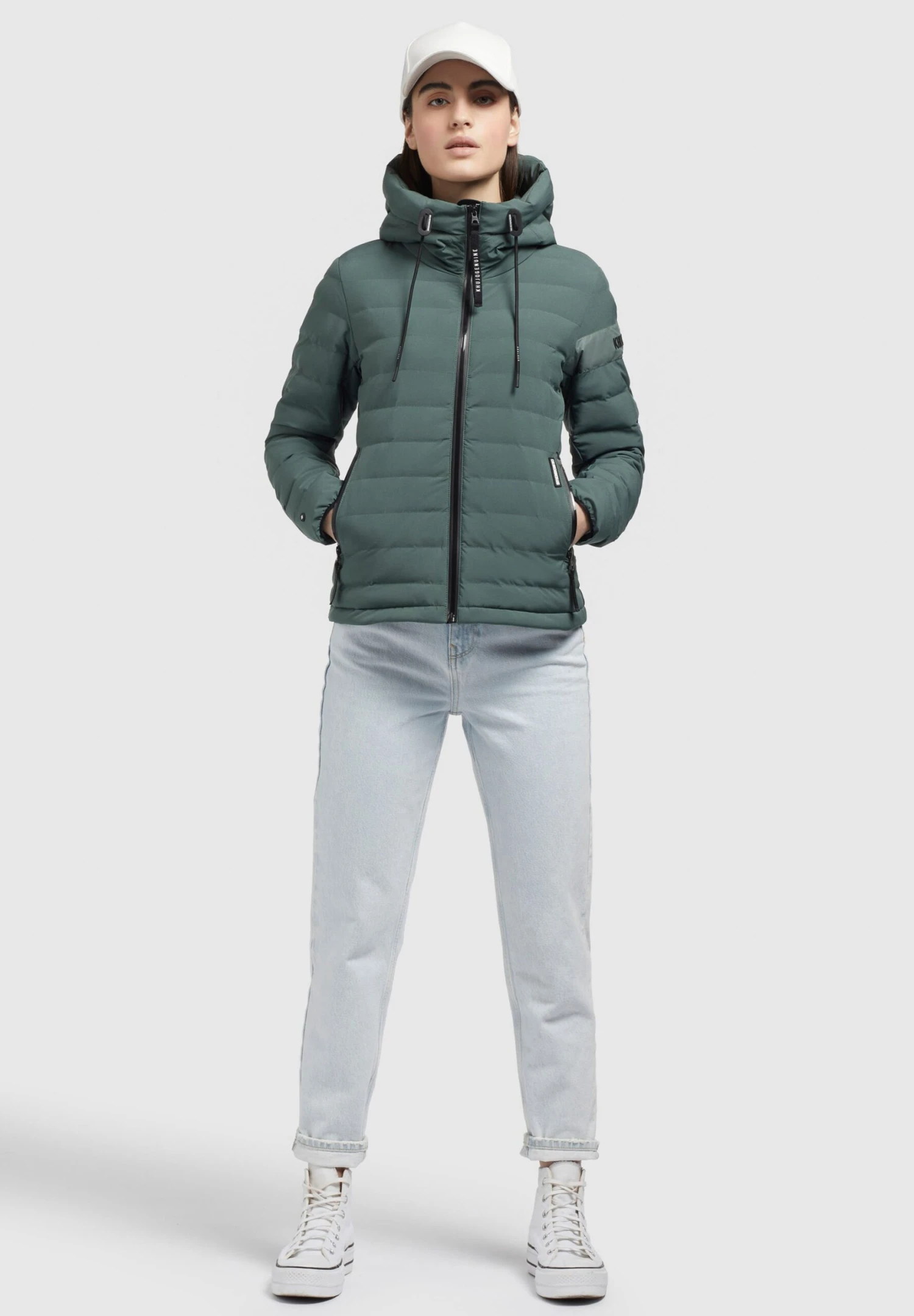 Khujo Lovina Matt - Jas - Kupfergrün 2 Khujo Lovina Matt - Jas - Kupfergrün - Afbeelding 2