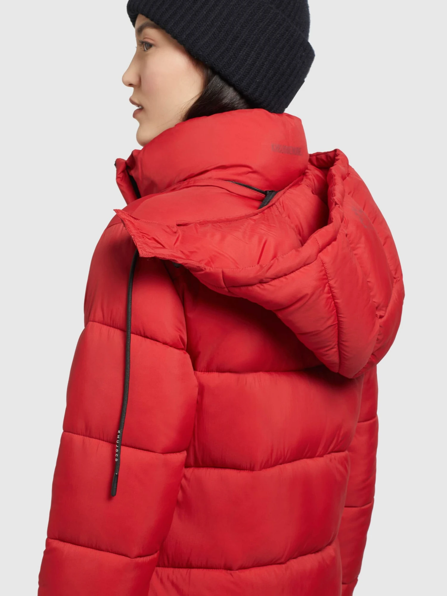 Khujo Wintermantels Wintermantel Julina Dames Rood 8 Khujo Wintermantels Wintermantel Julina Dames Rood - Afbeelding 8