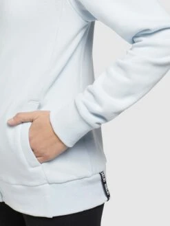 Khujo Sweatvesten Sweatvest TOSTA Dames Pastelblauw -Khujo Winkel 16239b19fecfab9c4c8158b87fa6d554