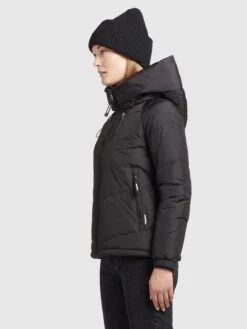 Khujo Winterjassen Winterjas Esila Dames Zwart -Khujo Winkel 1766c088b27276b10da703d42a1e2890