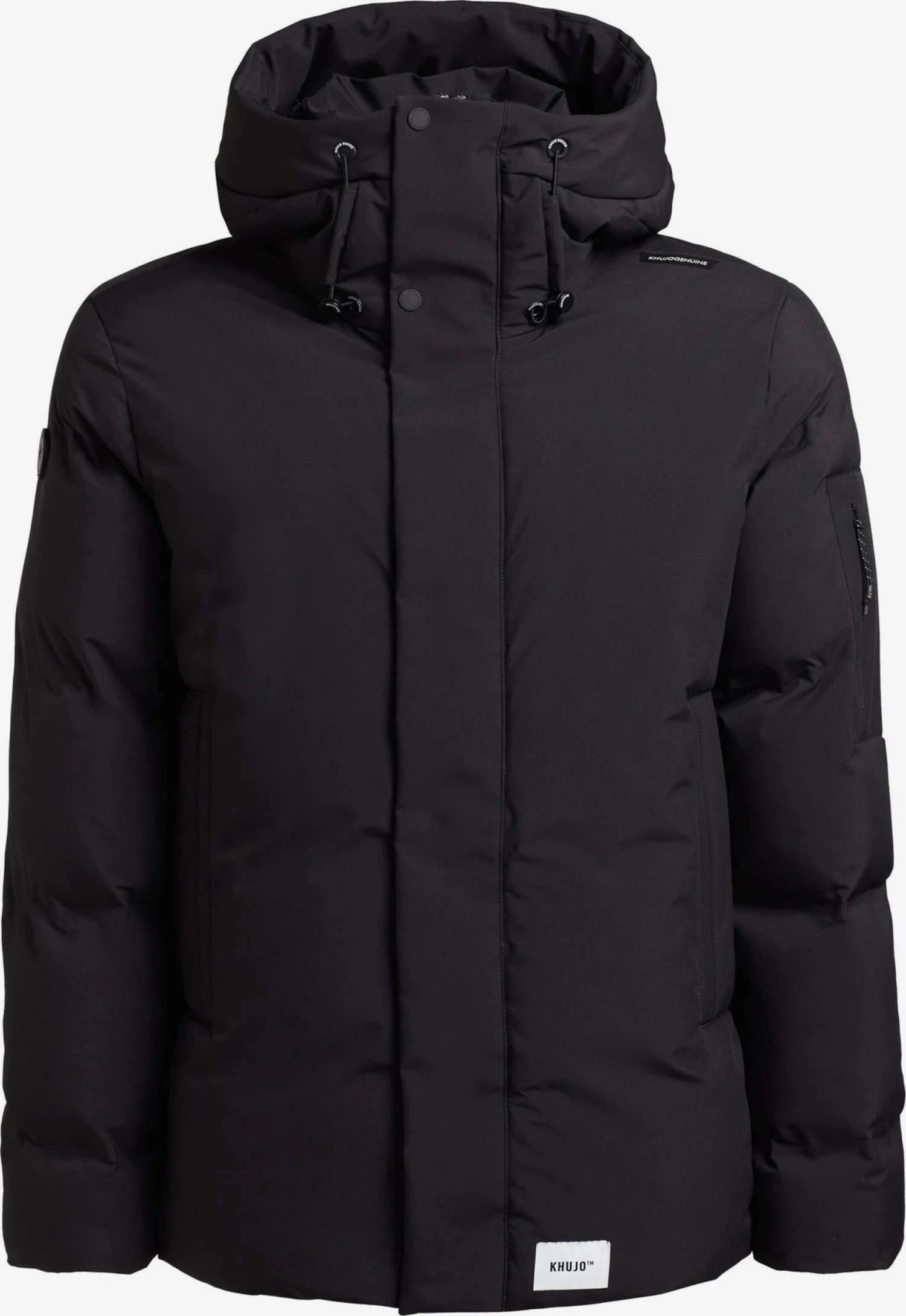 Khujo Winterjassen Winterjas Cann Heren Zwart 1 Khujo Winterjassen Winterjas Cann Heren Zwart