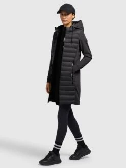 Khujo Wintermantels Wintermantel RUTH MATT Dames Groen -Khujo Winkel 184a9cbb0a32ed5023eefc21c292cbe0