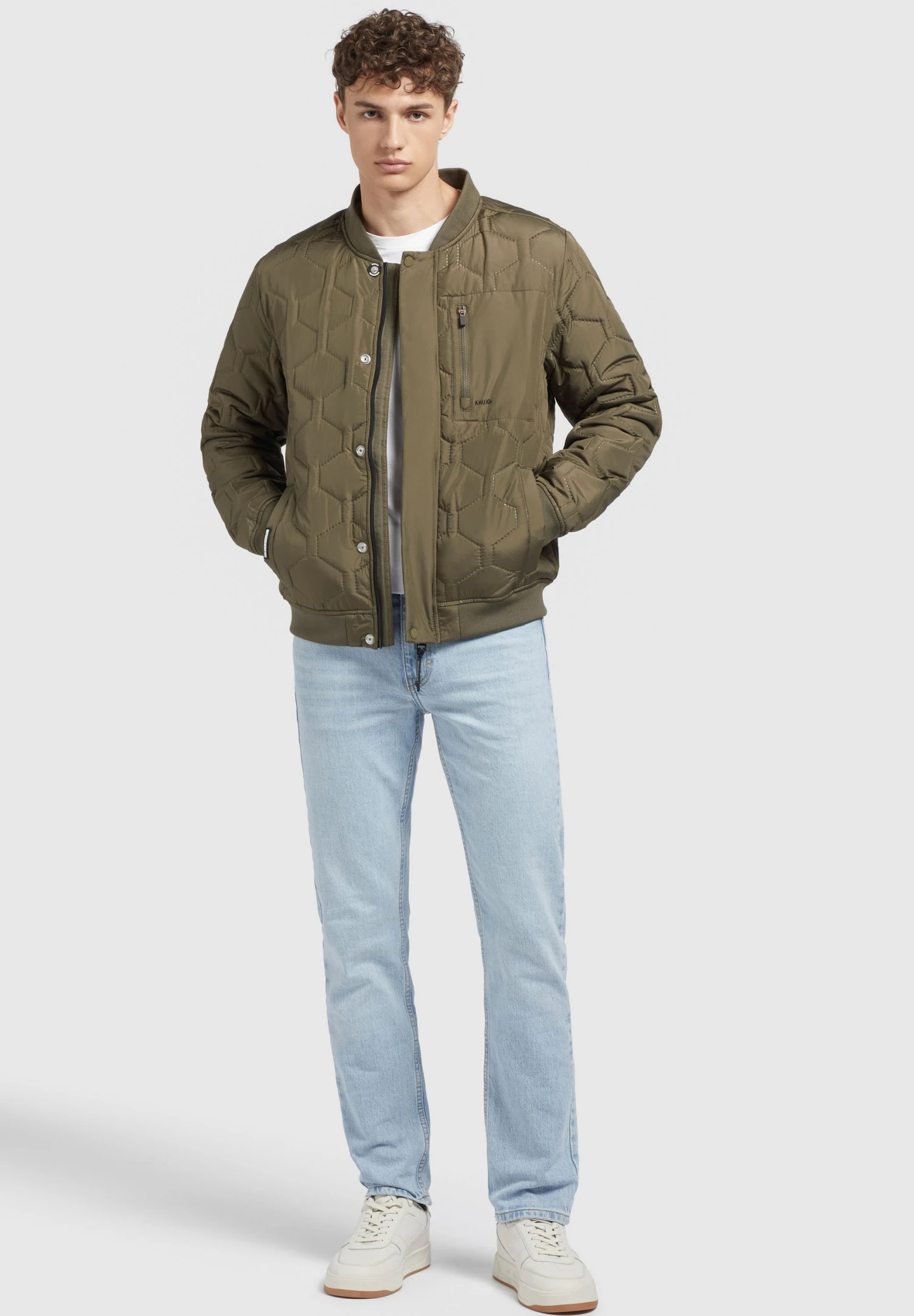 Khujo Carlson - Jas - Olivgrün 2 Khujo Carlson - Jas - Olivgrün - Afbeelding 2