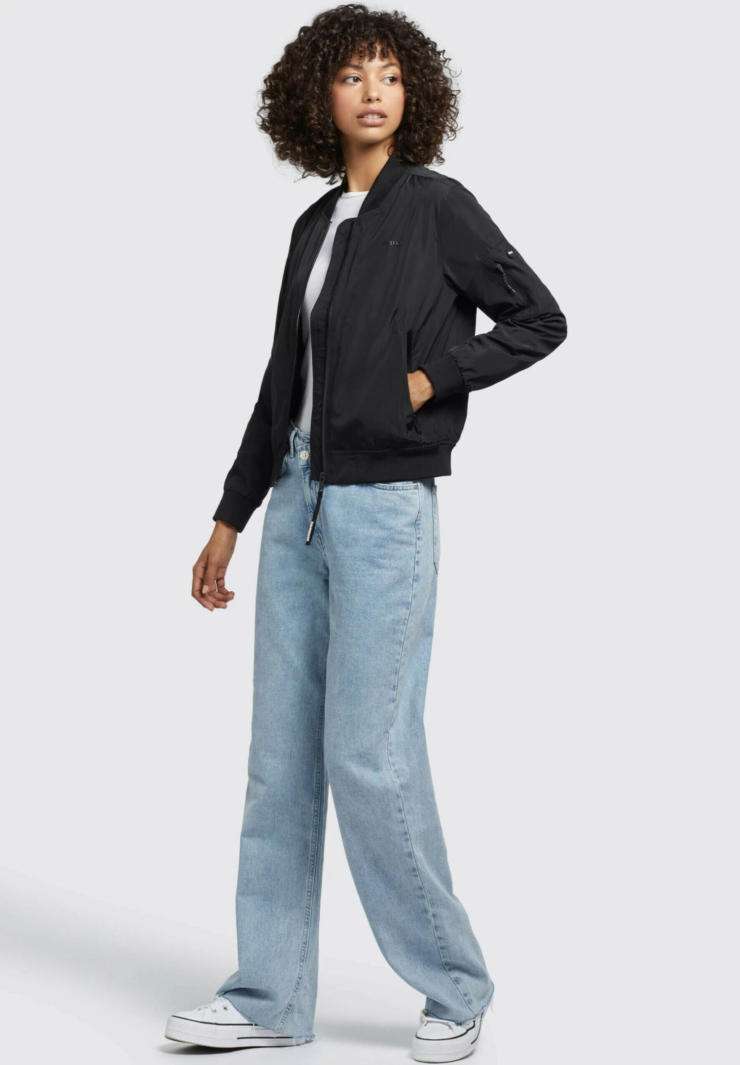 Khujo Stence2 - Bomberjacks - Schwarz 4 Khujo Stence2 - Bomberjacks - Schwarz - Afbeelding 4