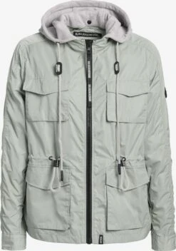 Khujo Tussenjassen Tussenjas FLAMES Dames Pastelgroen