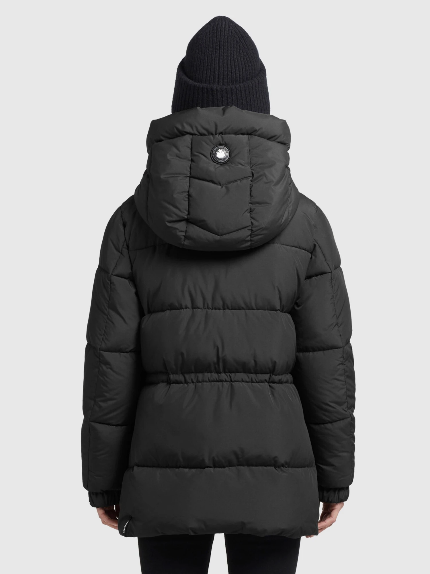 Khujo Winterjassen Winterjas Leviani Dames Zwart 4 Khujo Winterjassen Winterjas Leviani Dames Zwart - Afbeelding 4