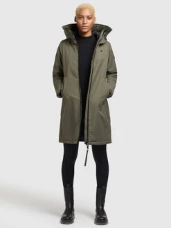 Khujo Tussenmantels Tussenmantel LISAD Dames Kaki 10 Khujo Tussenmantels Tussenmantel LISAD Dames Kaki -Khujo Winkel 1c51fc2efa692a8fe210d42db53feff5