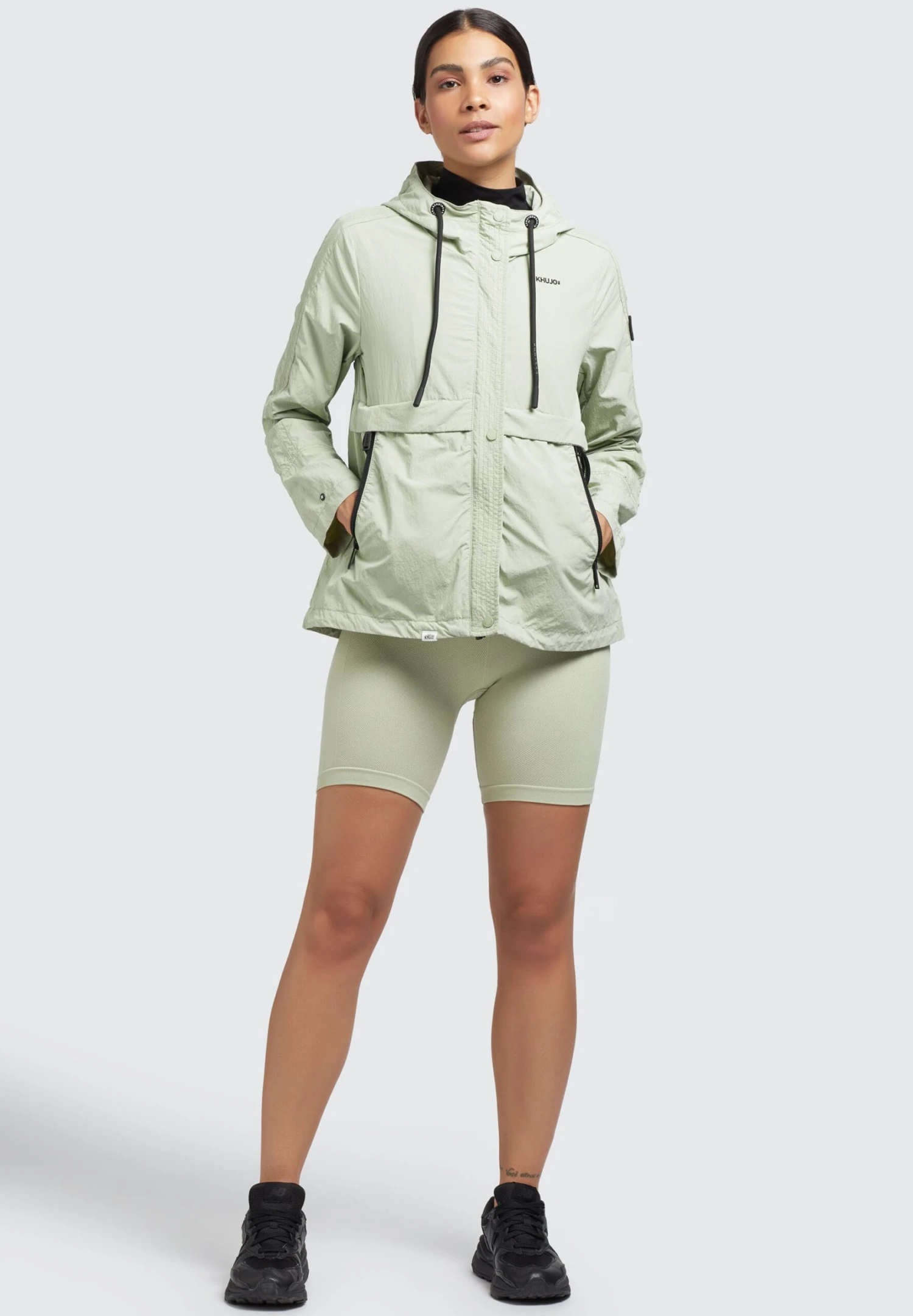 Khujo Zahira - Lichte Jas - Blassgrün 2 Khujo Zahira - Lichte Jas - Blassgrün - Afbeelding 2