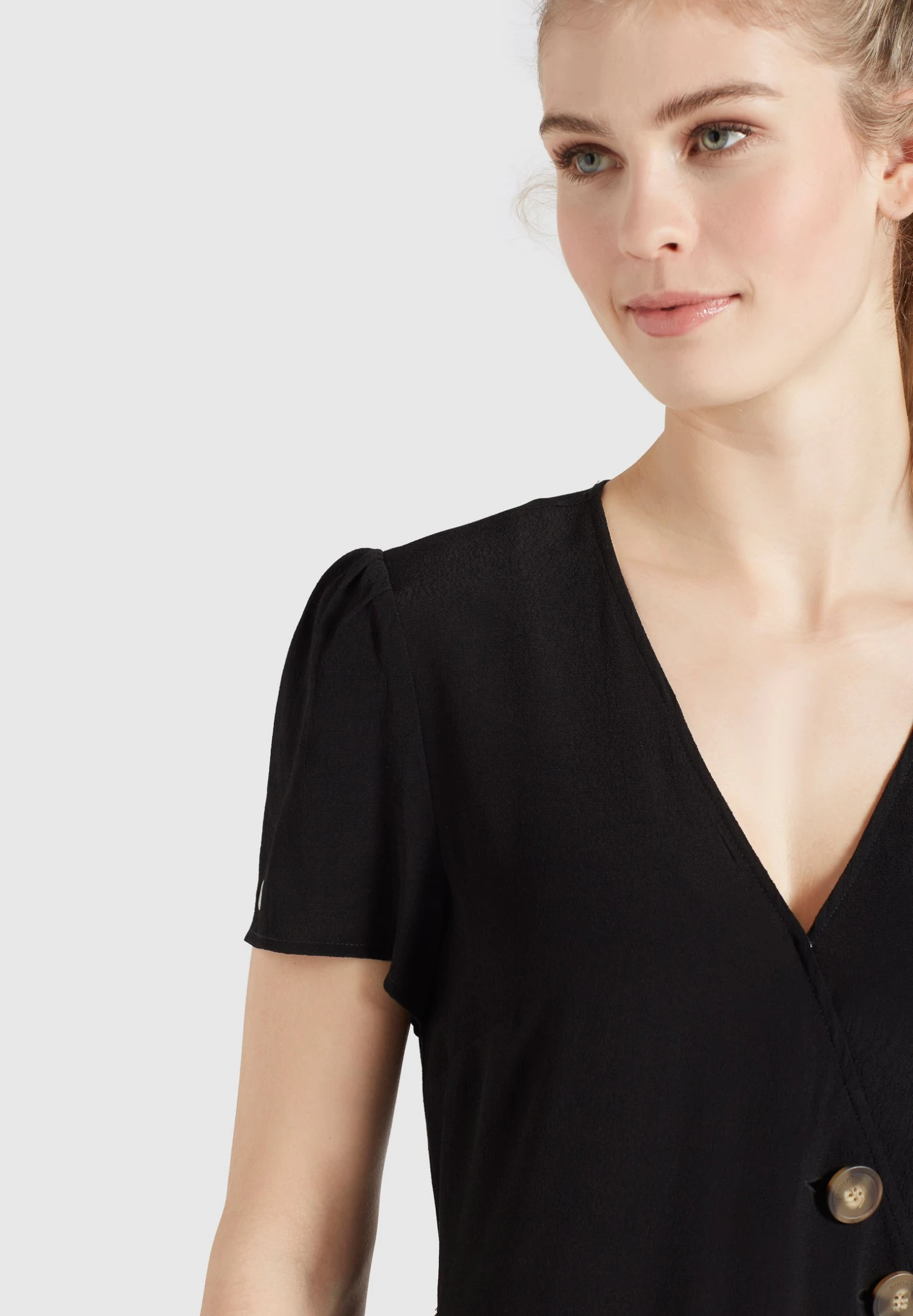 Khujo Porgy - Jurk - Schwarz 5 Khujo Porgy - Jurk - Schwarz - Afbeelding 5