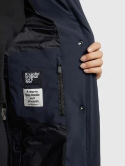 Khujo Tussenmantels Tussenmantel Namita Dames Navy -Khujo Winkel 1e03f7916553bc535d8fc4c4b012399b