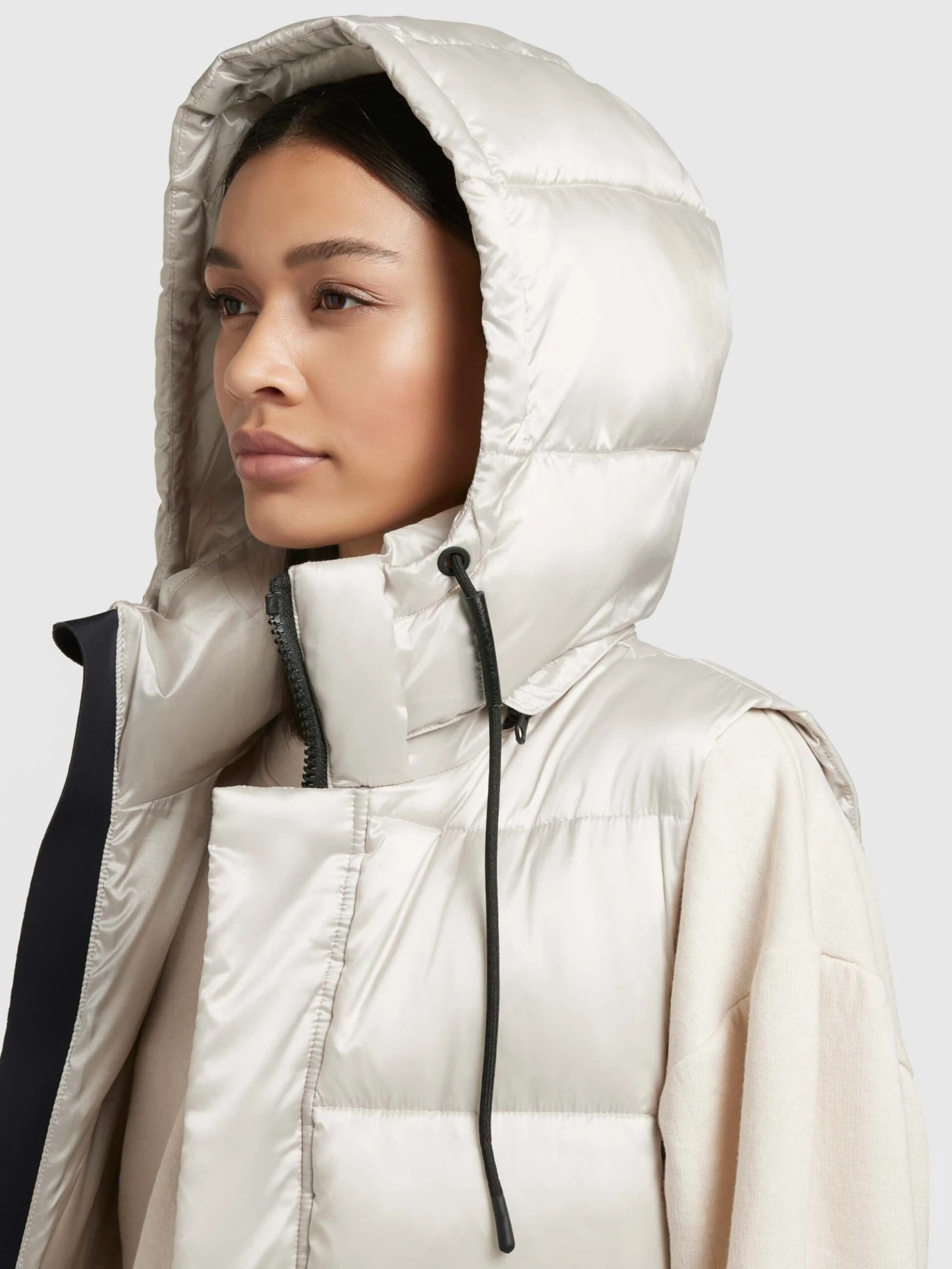 Khujo Bodywarmers Bodywarmer Tourin Dames Parelwit 7 Khujo Bodywarmers Bodywarmer Tourin Dames Parelwit - Afbeelding 7