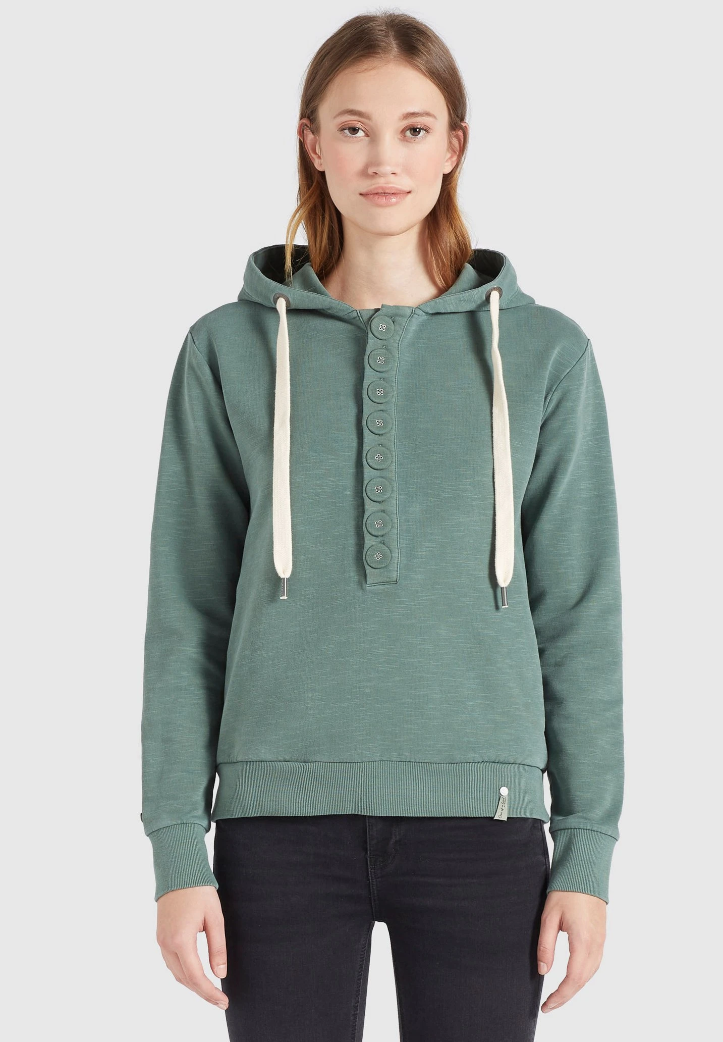 Khujo Keiki - Hoodie - Aqua Gewaschen 1 Khujo Keiki - Hoodie - Aqua Gewaschen