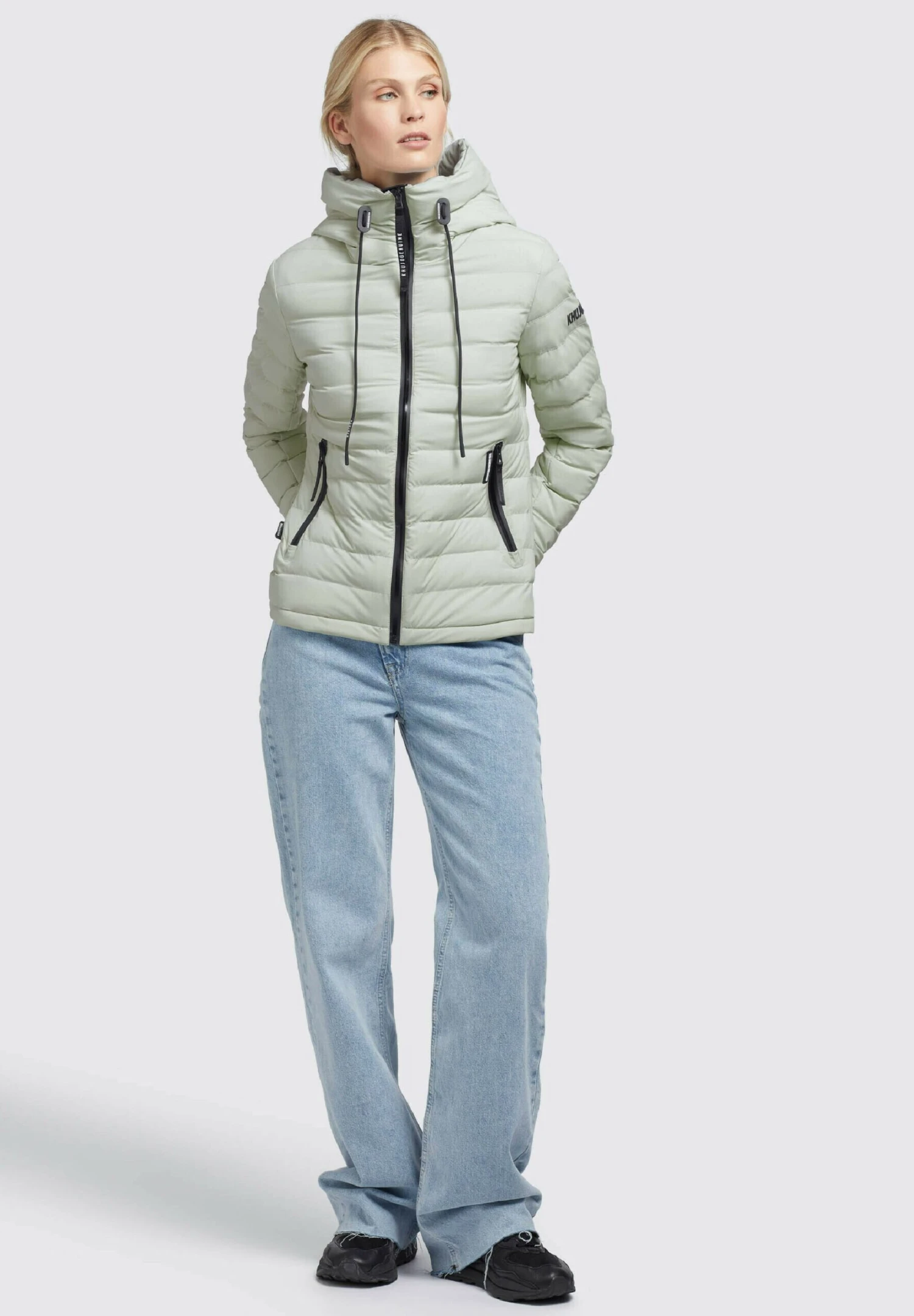 Khujo Lovina Matt - Jas - Blassgrün 2 Khujo Lovina Matt - Jas - Blassgrün - Afbeelding 2